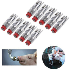 Stainless Steel Automatic Nipple Drinker for Livestock Cow Hog