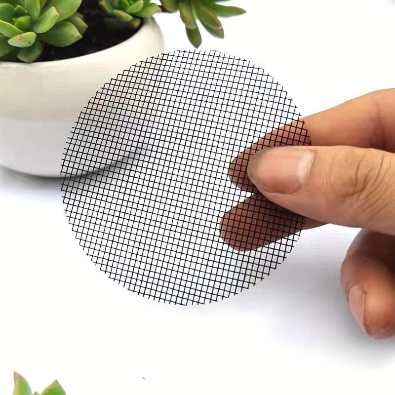 100pcs Flower Pot Hole Mesh Pad Round Drainage Hole Screens