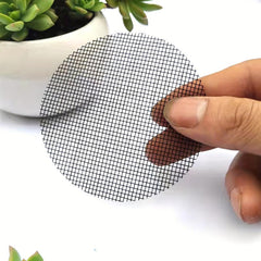 100pcs Flower Pot Hole Mesh Pad Round Drainage Hole Screens
