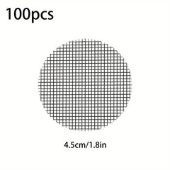 100pcs Flower Pot Hole Mesh Pad Round Drainage Hole Screens