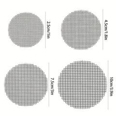 100pcs Flower Pot Hole Mesh Pad Round Drainage Hole Screens