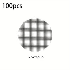 100pcs Flower Pot Hole Mesh Pad Round Drainage Hole Screens
