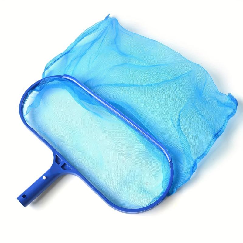 Pool Rake & Swimming Deep Skimmer Net, Fine Mesh, Standard Pole
