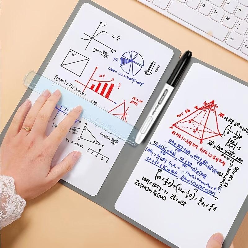 Portable Dry Erase Whiteboard 4 Colors For Office & School