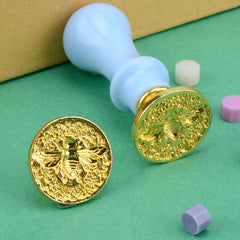 Medieval Wax Seal Stamp Initial For Thanksgiving Card Envelope