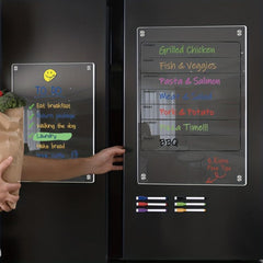 Acrylic Magnetic Dry Erase Board Calendar For Fridge 40x30