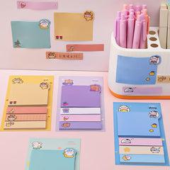 1pc Cute Animal Sticky Note Pack with Surprise Inside