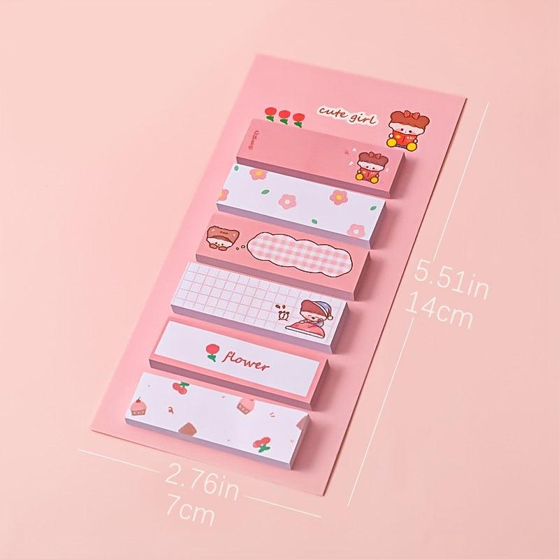 Student DIY Cartoon Stickers for Office Notes, Index Labels