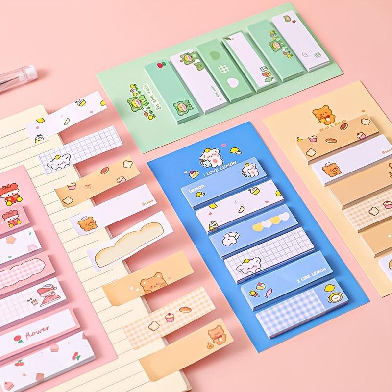 Student DIY Cartoon Stickers for Office Notes, Index Labels