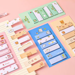 Student DIY Cartoon Stickers for Office Notes, Index Labels
