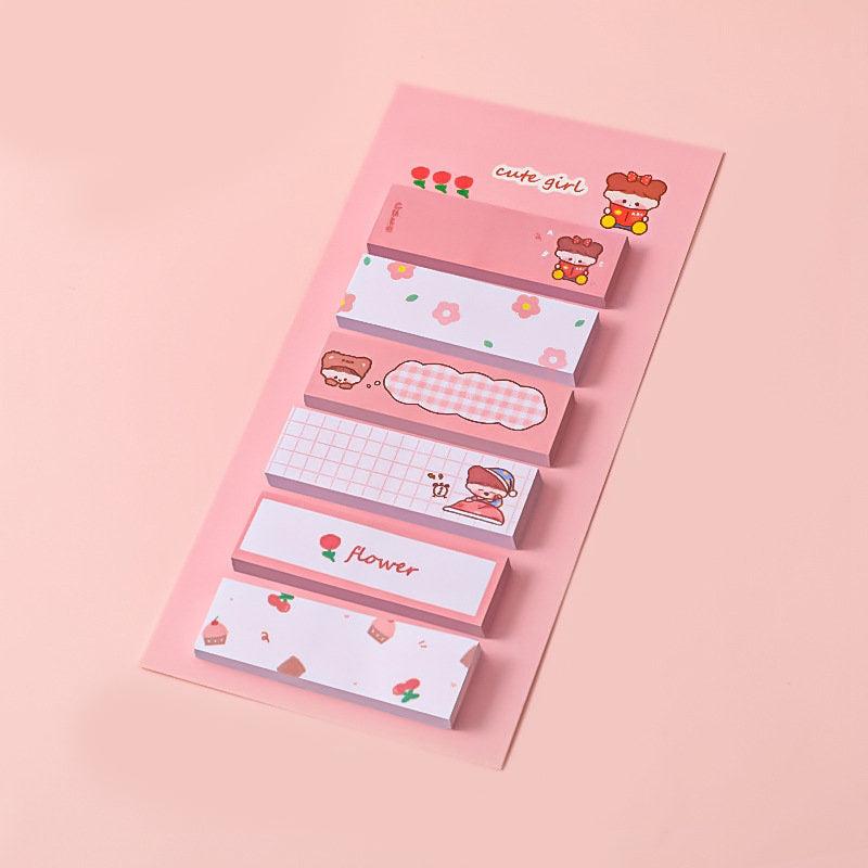 Student DIY Cartoon Stickers for Office Notes, Index Labels
