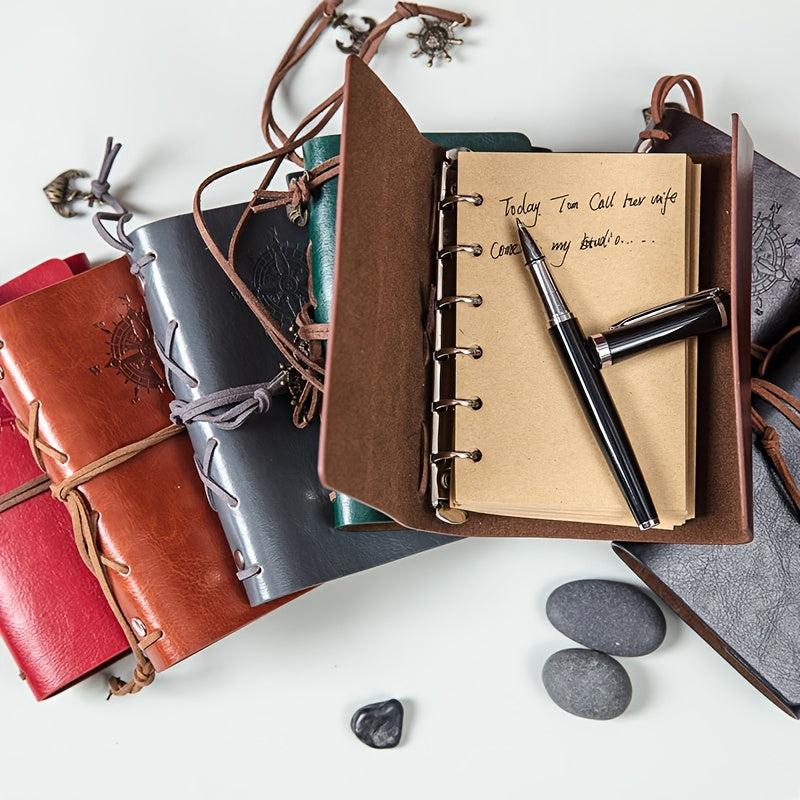 Vintage Pirate Belt Notebook 75 Sheets Brown Paper