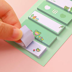 6pcs Cute Cartoon Sticky Notes Set - Add Fun to Your Notes