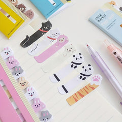 160pcs Cartoon Sticky Notes Variety Pack 20 Sheets Index Memo Note Book