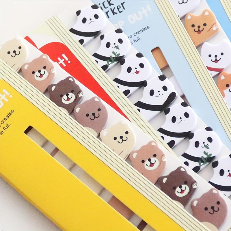 160pcs Cartoon Sticky Notes Variety Pack 20 Sheets Index Memo Note Book