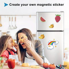 Printable Magnetic Sheets Non Adhesive A4 13.5mil Thick Glossy Photo Paper