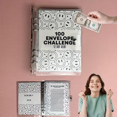 100 Envelopes Saving Challenge Binder Money Saving Kit