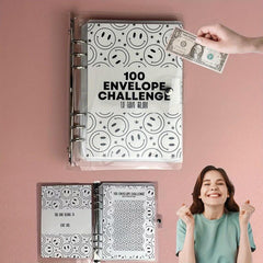 100 Envelopes Saving Challenge Binder Money Saving Kit