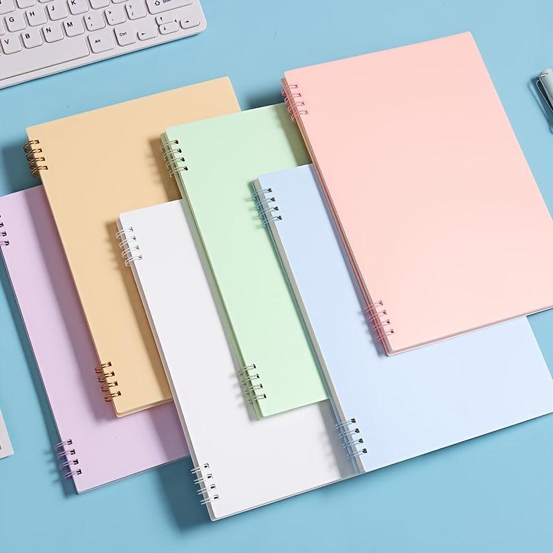 A5 Morandi Coils & Fresh Notepad with 80 Sheets