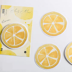 30pcs Fruit Basket Series Memo Sticky Notes Set