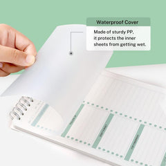 Daily To Do List Notepad - Spiral Bound Daily Planner 52 Sheets