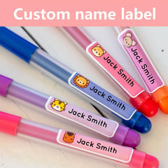Custom Waterproof Name Stickers - Personalized Labels for School