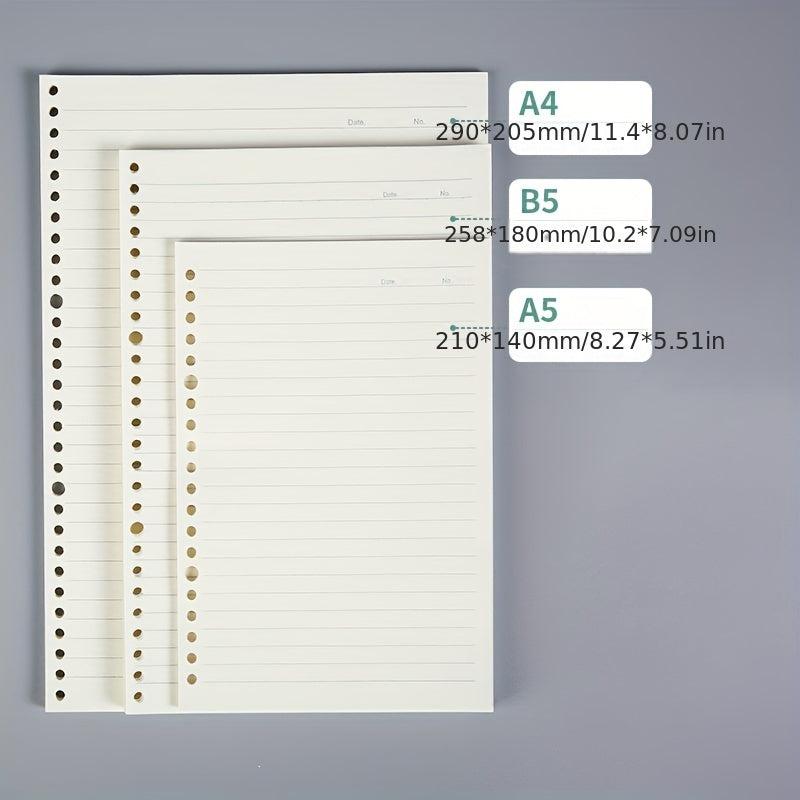 A5 Loose Leaf Journal Refill 60 Sheets