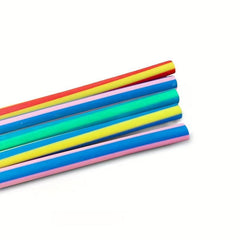 10pcs Bendable Magic Pencils Colorful Stripe for Students Classroom & School