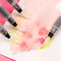 3pcs Water Brush Pens for Watercolor & Calligraphy