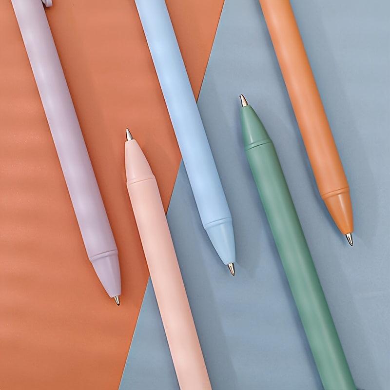 Morandi Press Gel Pen Set 0.5mm Student Office Stationery Test Pen