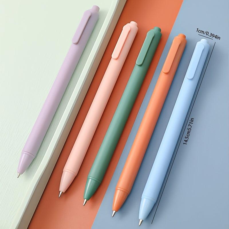 Morandi Press Gel Pen Set 0.5mm Student Office Stationery Test Pen