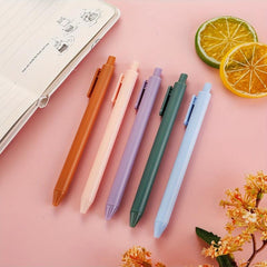 Morandi Press Gel Pen Set 0.5mm Student Office Stationery Test Pen