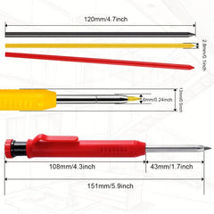 Mechanical Pencil Carpenter Pencil With 2 8mm Refill