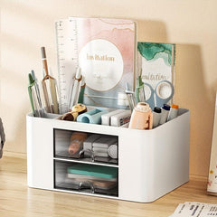 Transparent Drawer Storage Box for Office & Student Desks