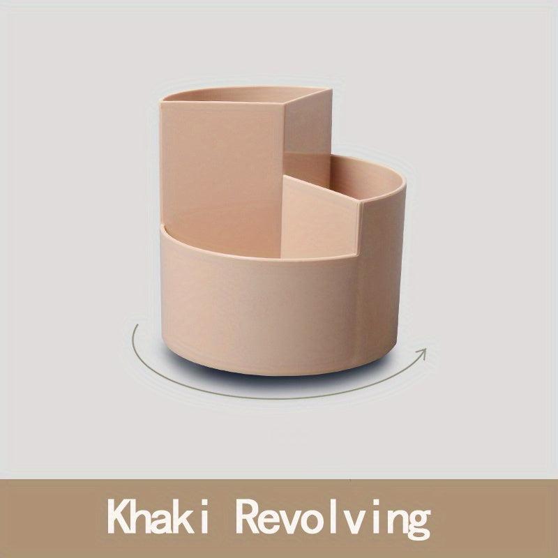 360 Degree Rotary Pen Holder and Cosmetic Storage Box