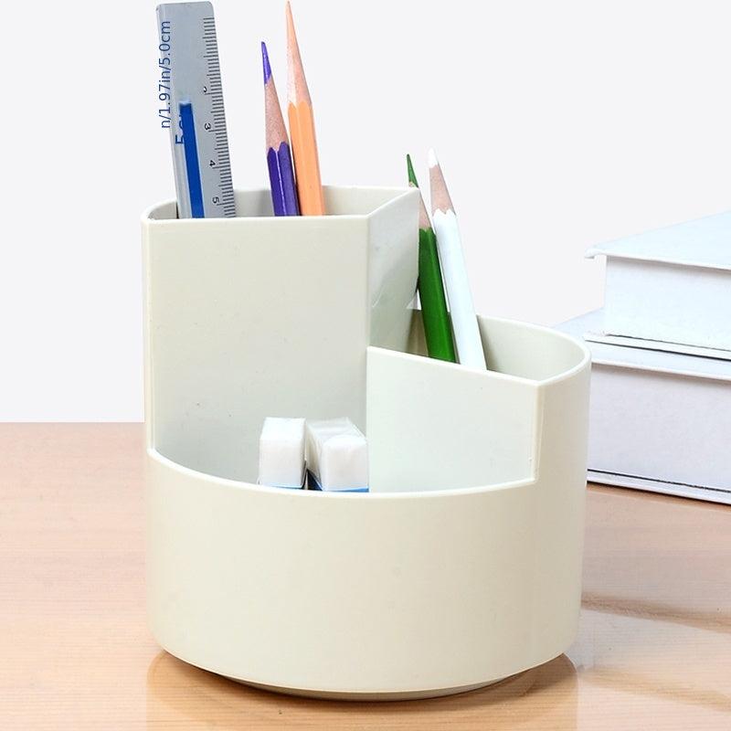 360 Degree Rotary Pen Holder and Cosmetic Storage Box
