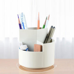360 Degree Rotary Pen Holder and Cosmetic Storage Box