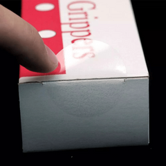 500Pcs Transparent Round Stickers for Business Packaging Cookie Bags DIY