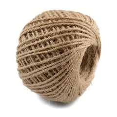 Natural Jute Twine 1mm Gift Wrapping String DIY Rope Garden Cord