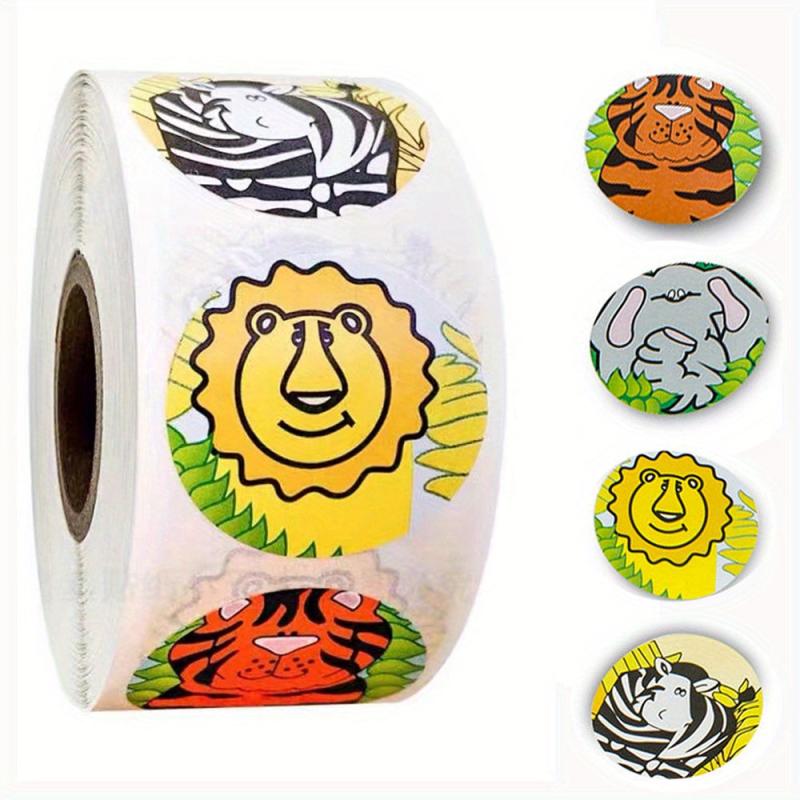 500pcs Animals Cartoon Stickers for Students Teacher Reward Sticker