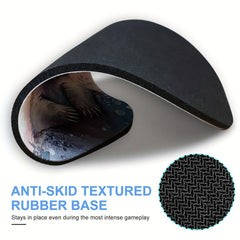 Bear Gaming Mouse Pad Non-slip Rubber Base Waterproof for Computer Laptop