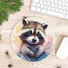 Bear Gaming Mouse Pad Non-slip Rubber Base Waterproof for Computer Laptop