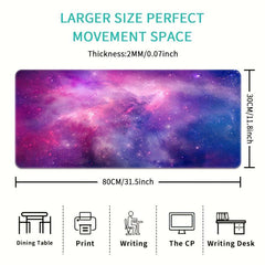 Colorful Starry Sky Large Game Esports Computer Mouse Pad