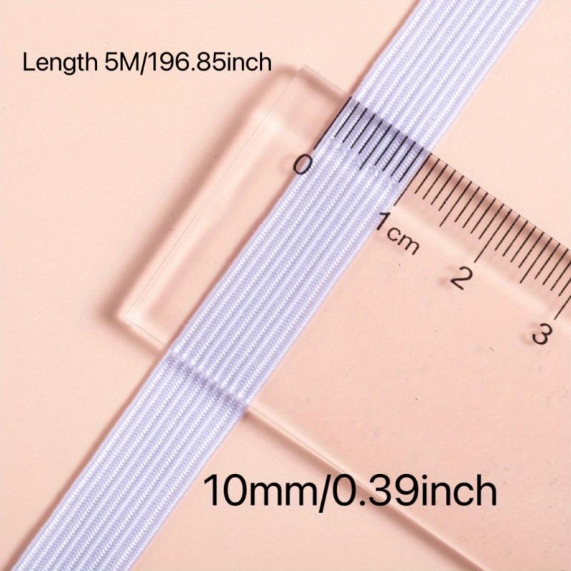 3MM 6MM 10MM Flat Elastic Bands Nylon Rubber Waist Band Sewing Garment Applique