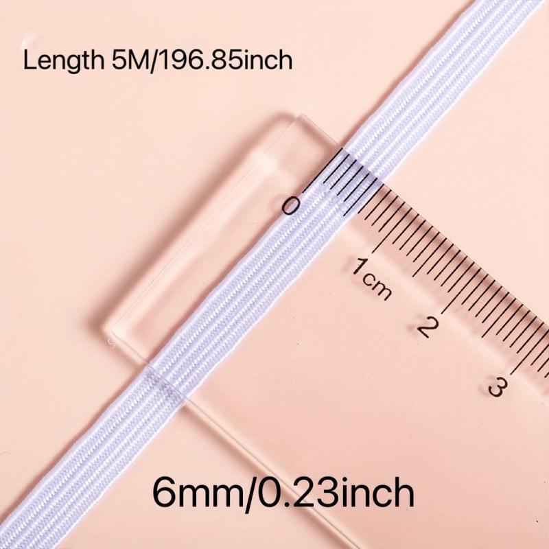 3MM 6MM 10MM Flat Elastic Bands Nylon Rubber Waist Band Sewing Garment Applique