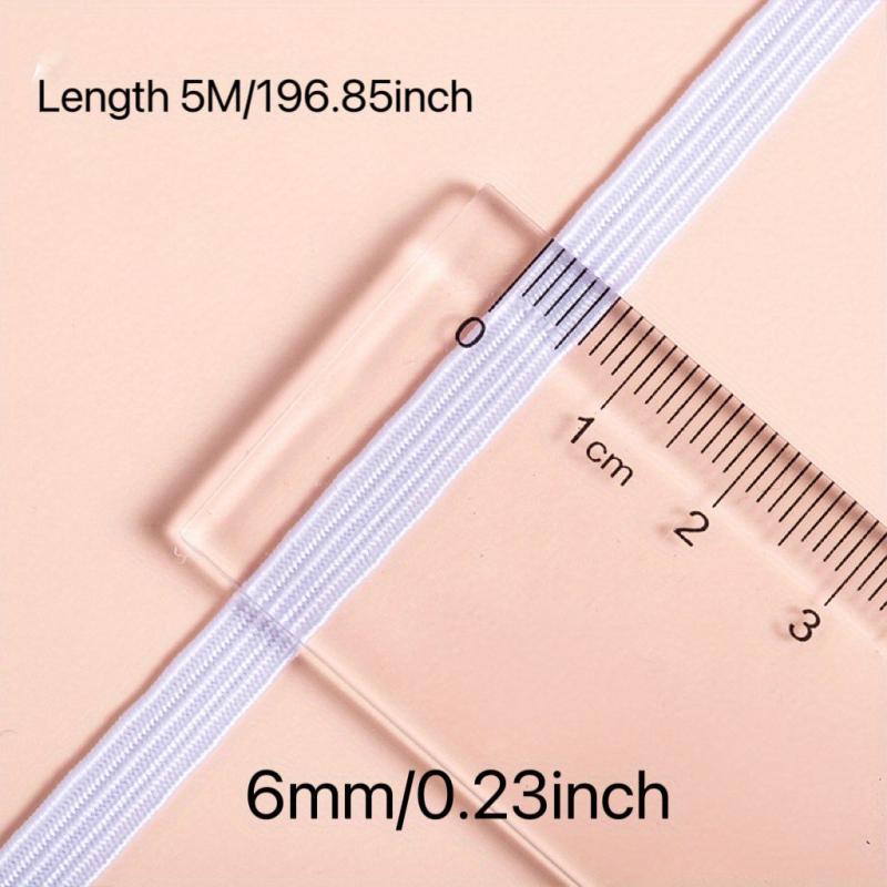 3MM 6MM 10MM Flat Elastic Bands Nylon Rubber Waist Band Sewing Garment Applique