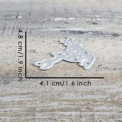 1pc Christmas Deer Metal Cutting Dies DIY Craft Embossing