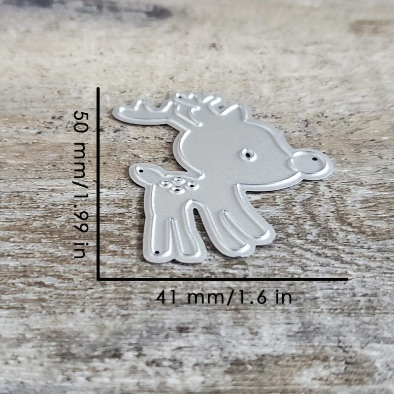 1pc Christmas Deer Metal Cutting Dies DIY Craft Embossing