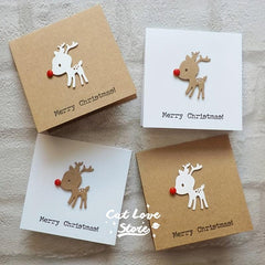 1pc Christmas Deer Metal Cutting Dies DIY Craft Embossing