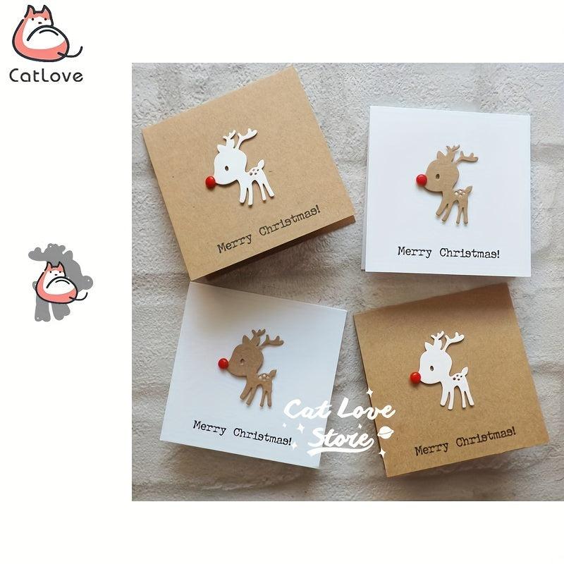 1pc Christmas Deer Metal Cutting Dies DIY Craft Embossing